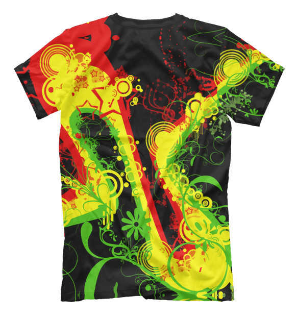 Футболка для мальчиков с изображением Ямайка цвета Белый