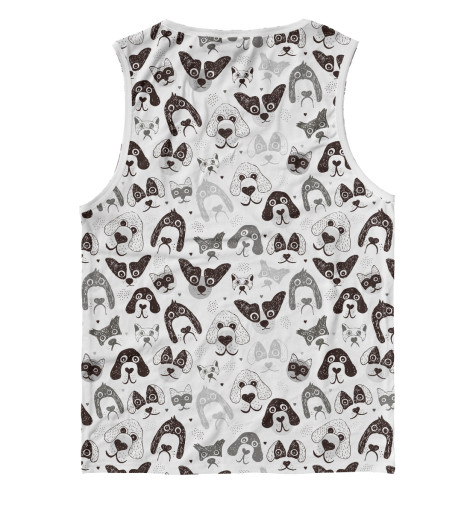 

Майки Print Bar, Белый, Dog Party