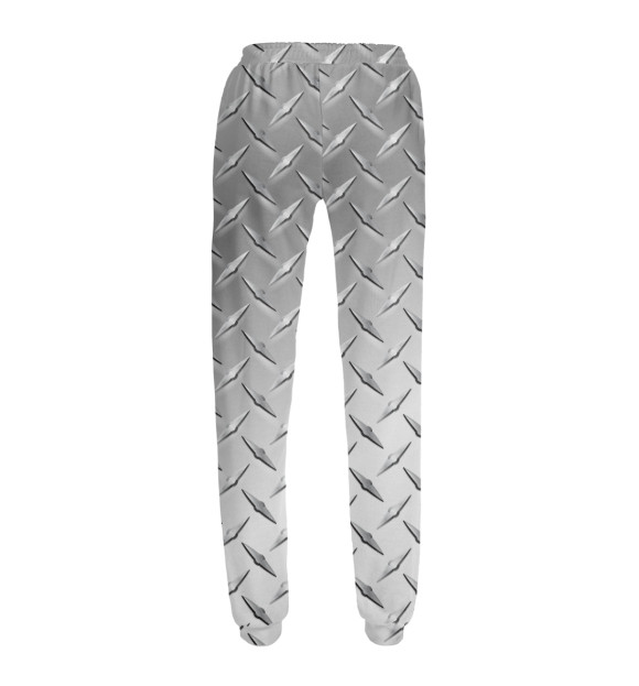 Женские спортивные штаны с изображением Metallic цвета Белый