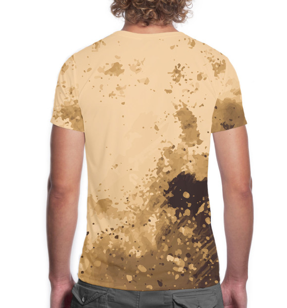 Мужская футболка с изображением DDT цвета Белый