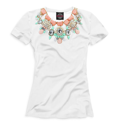 

Футболки Print Bar, Молочно-белый, Украшения