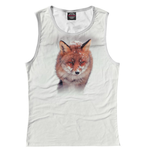 

Майки Print Bar, Белый, Лисичка