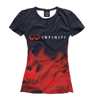 Женская футболка Infiniti / Инфинити