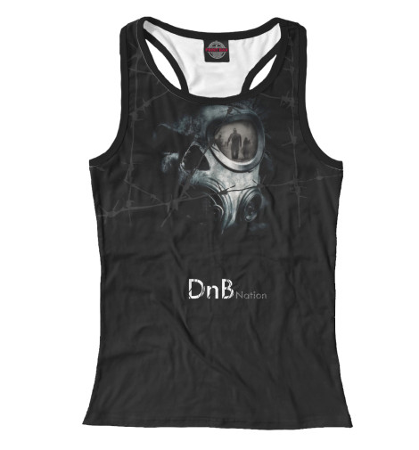 

Майки борцовки Print Bar, Белый, DnB Nation