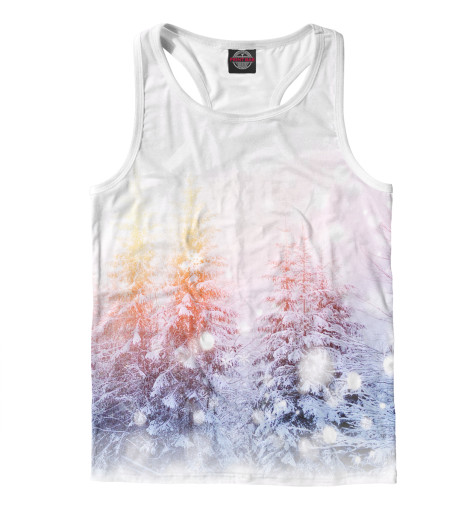 

Майки борцовки Print Bar, Белый, Christmas winter