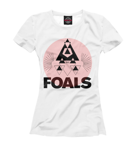 

Футболки Print Bar, Белый, Foals