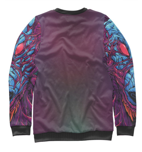 

Свитшоты Print Bar, Белый, Безумный монстр