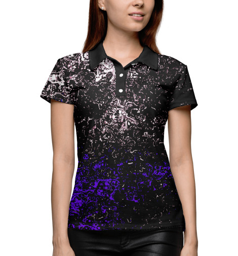 

Поло Print Bar, Белый, Разбрызгивание красок