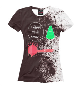 Женская футболка Organic Chemistry Puns Nerd