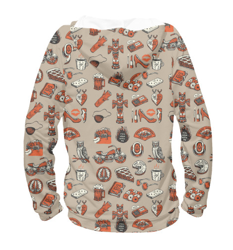 

Худи Print Bar, Белый, Twin Peaks Symbols