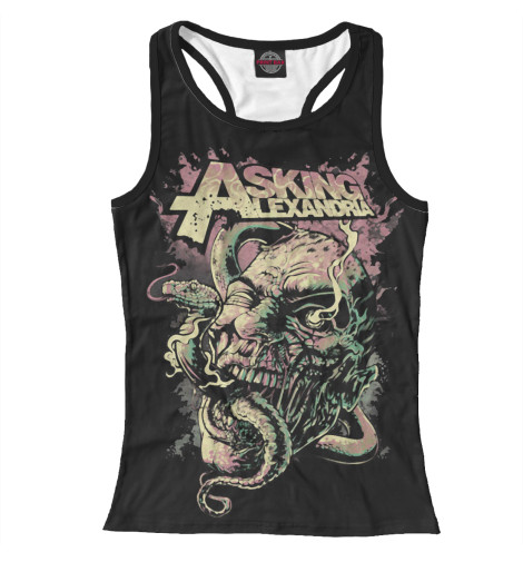 

Майки борцовки Print Bar, Белый, Asking Alexandria