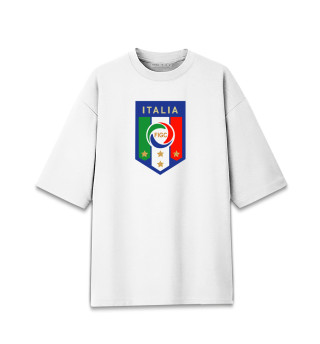 Футболка для девочек оверсайз Сборная Италии