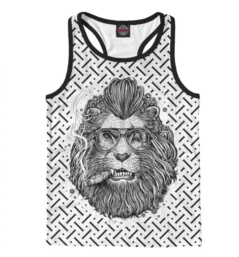 

Майки борцовки Print Bar, Белый, Lion King