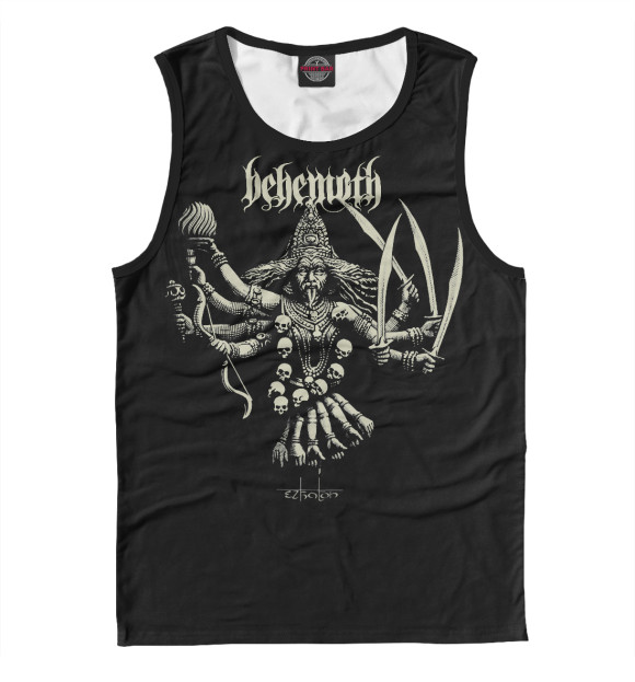 Майка для мальчика с изображением Behemoth цвета Белый