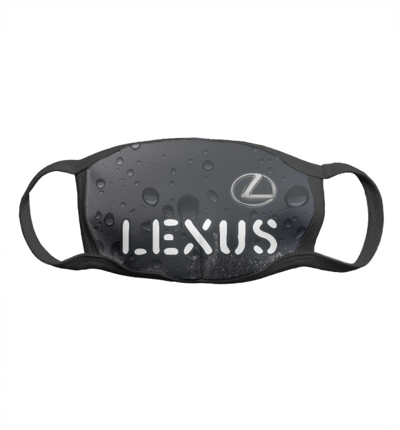 Маска тканевая с изображением Lexus | Lexus цвета Белый