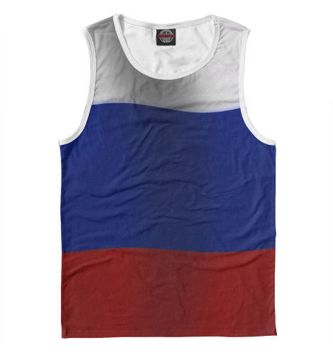 

Майки Print Bar, Белый, Триколор