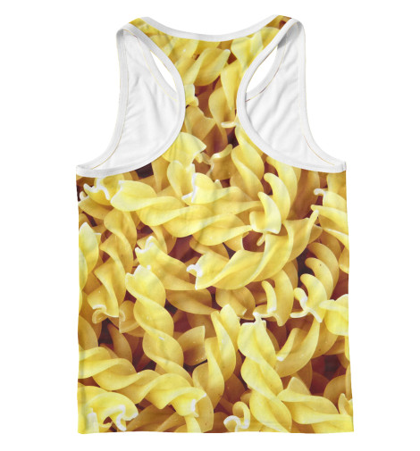 

Майки борцовки Print Bar, Белый, Макароны