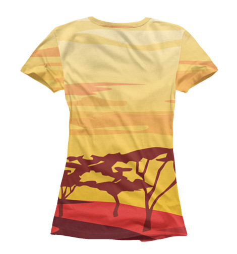 

Футболки Print Bar, Белый, Африканка