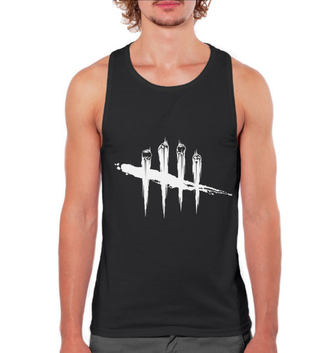 

Майки борцовки Print Bar, Белый, Dead by Daylight