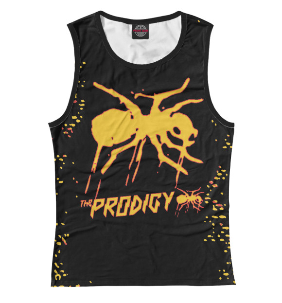 Майка для девочки с изображением The Prodigy цвета Белый