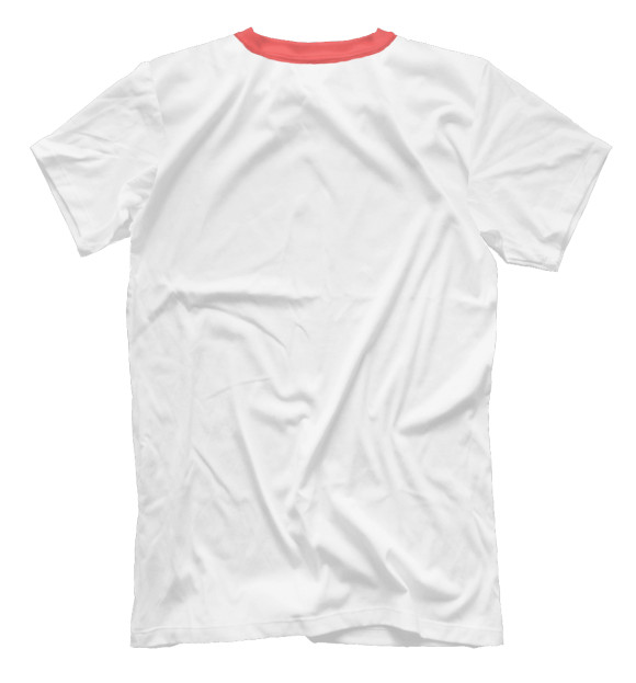 Мужская футболка с изображением Подарок цвета Белый