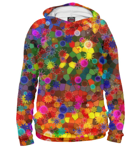 

Худи Print Bar, Белый, Mosaica