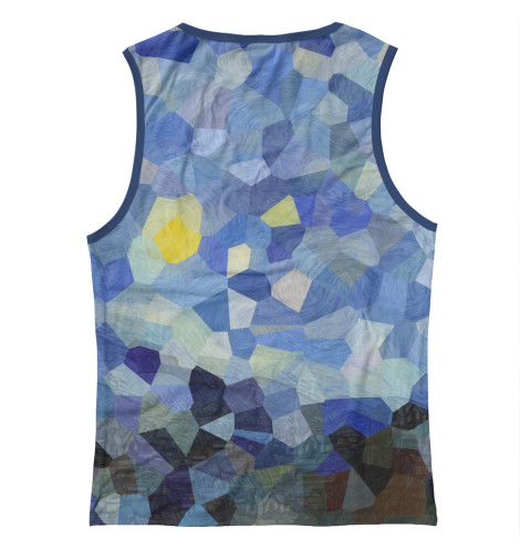 

Майки Print Bar, Белый, Звездная ночь