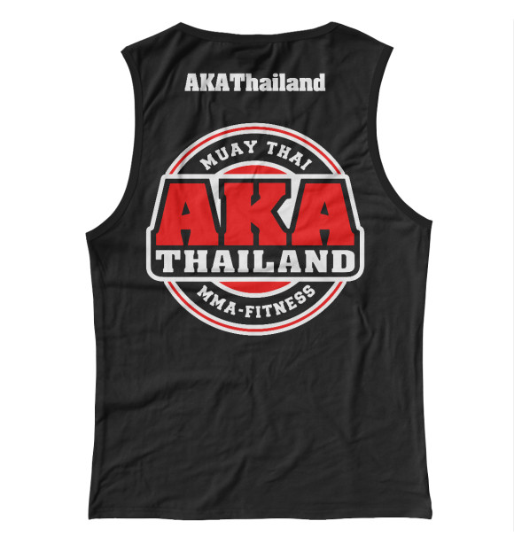 Женская майка с изображением АКА Тайланд цвета Белый