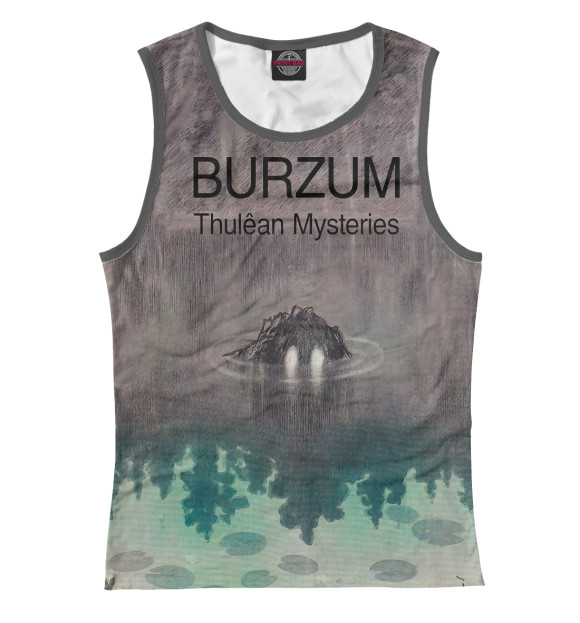 Майка для девочки с изображением Thulean Mysteries - Burzum цвета Белый