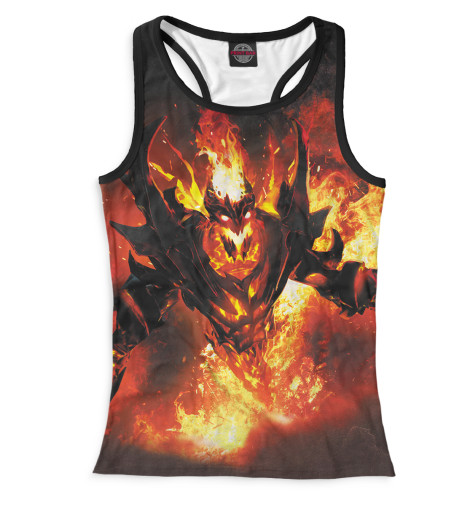 

Майки борцовки Print Bar, Белый, Shadow Fiend