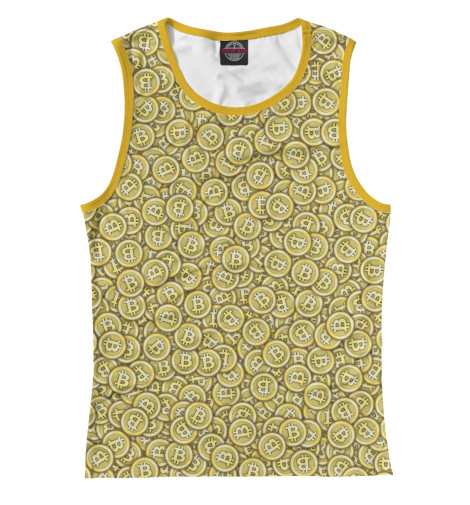 

Майки Print Bar, Белый, Биткоины
