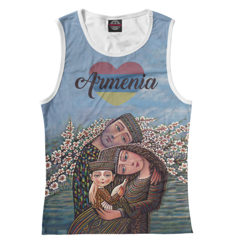 

Майки Print Bar, Белый, Армения