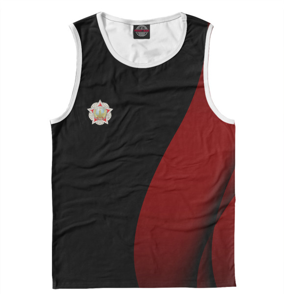 Майка для мальчика с изображением Звезда СССР цвета Белый