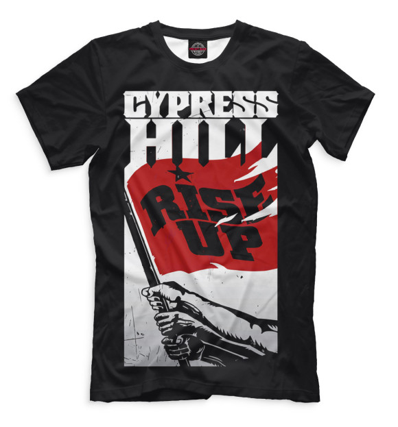 Футболка для мальчиков с изображением Cypress Hill цвета Черный