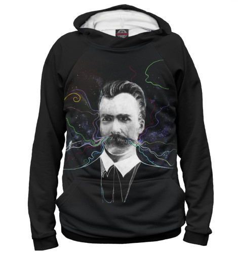 

Худи Print Bar, Белый, Ницше