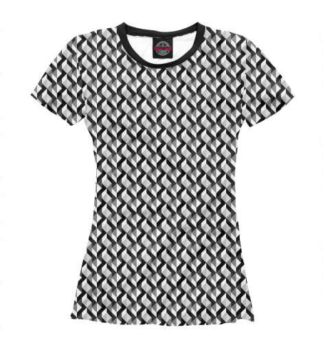 

Футболки Print Bar, Белый, Треугольная геометрия
