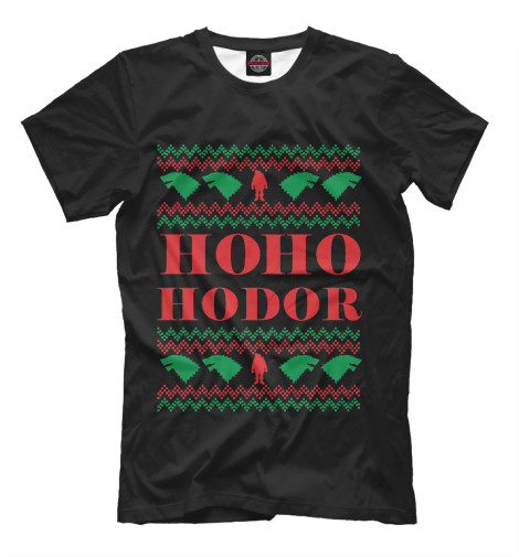 

Футболки Print Bar, Черный, HOHOHODOR