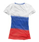 Футболка для девочек Флаг России с гербом