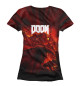 Женская футболка Doom 2016