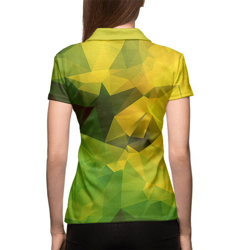 

Поло Print Bar, Белый, Треугольники