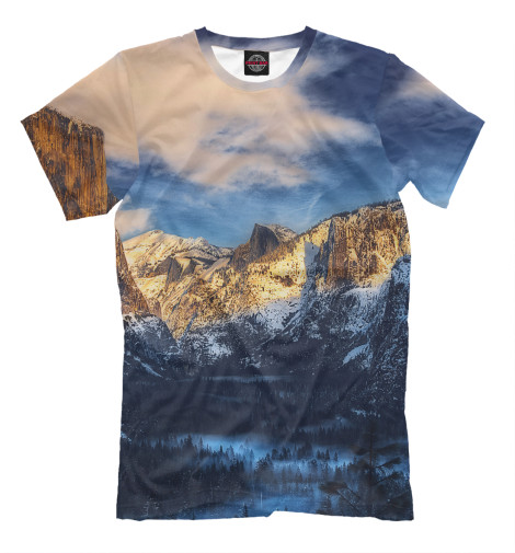 

Футболки Print Bar, Молочно-белый, Гималаи