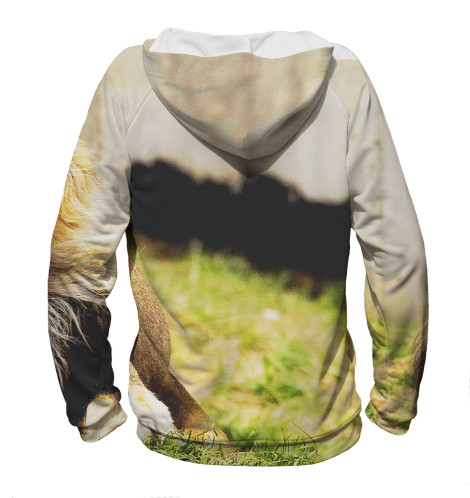 

Худи Print Bar, Белый, Лев