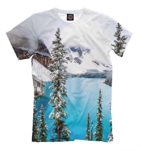 

Футболки Print Bar, Молочно-белый, Озеро