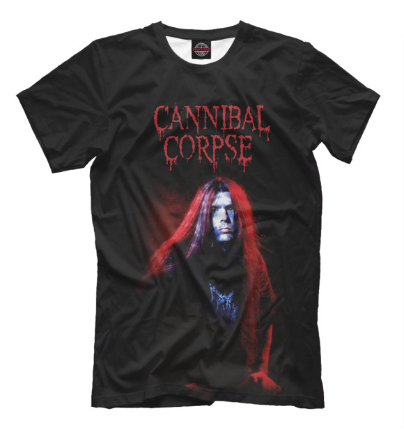 Футболка для мальчиков с изображением Cannibal Corpse цвета Черный