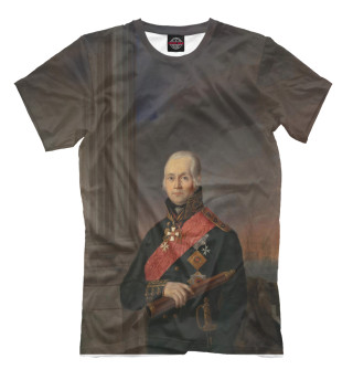 Мужская футболка Великие полководцы России