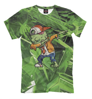 Мужская футболка Zombie dab