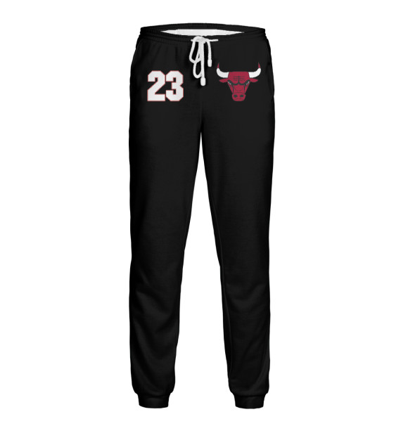 Мужские спортивные штаны с изображением Chicago Bulls цвета Белый