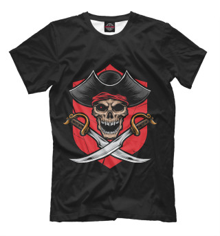 Мужская футболка Пират