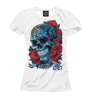 Женская футболка Skull&Rose