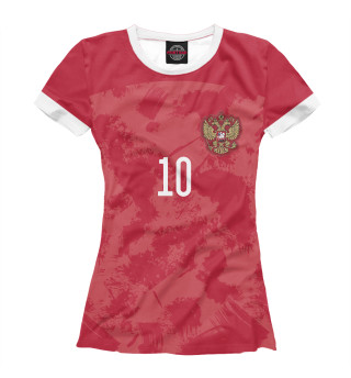 Женская футболка Сборная России Смолов